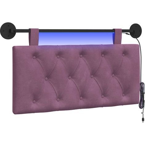 Maison Exclusive - Testiera sospesa Viola Velluto (1/5)