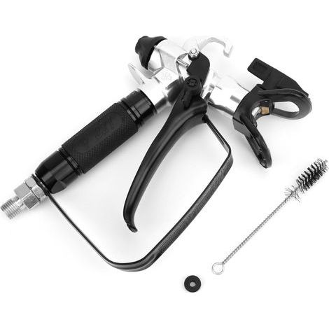 Pompe à Haute Pression, Pulvérisateur de Pulvérisateur sans Air, Pression de 3600 Psi, Application Polyvalente pour Grandes Surfaces Métalliques, Facile à Utiliser avec 517 Pointes, Zinc (1/5)