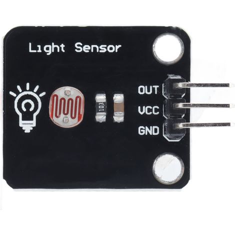 Capteur Photosensible Module Haute Stabilité Alimentation Faible Puissance Sortie Adaptabilité Élevée Détecteur Luminosité 3.3‑5V (1/5)