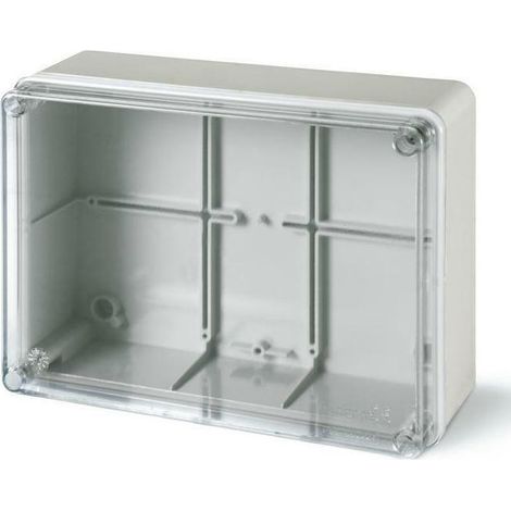 Scame scatola derivazione trasparente 190x140 ip56 686.227