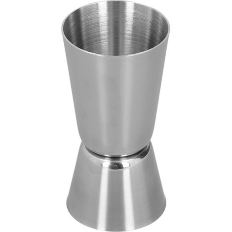 Verre doseur en acier inoxydable, shaker à cocktail, verre doseur double, verre doseur de comptoir de bar, verre doseur de précision (1/5)