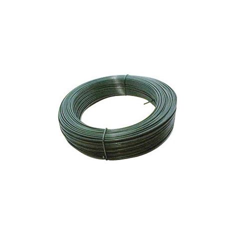 Galvanisiertes, plastifiziertes Spannungsdraht Grün 2,4 mm - 25 m