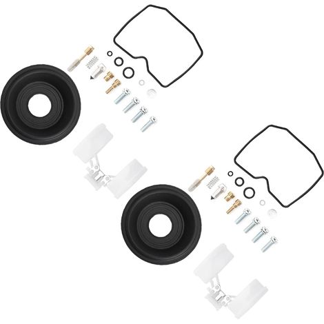 Zoternen Kit di riparazione del carburatore da 34 pezzi per Vulcan 500 EN500 1991-1995 con componenti di guarnizione, facile installazione (1/4)