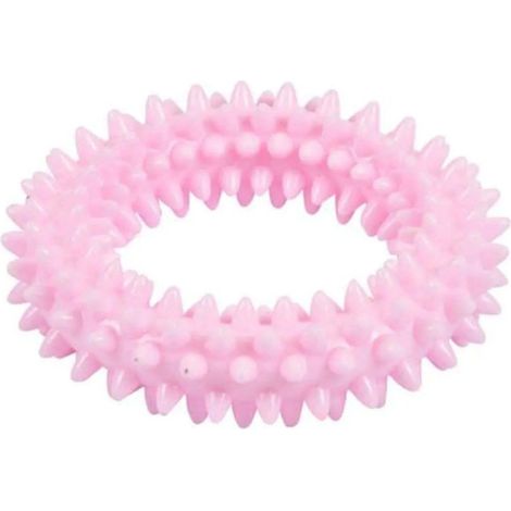 Jouet Anneau pour Chien & Chat "Puppy" 8cm Rose (1/5)