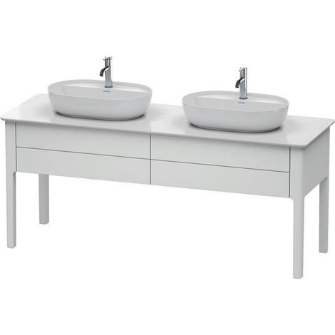 Meuble-lavabo LUV 1733x570mm 2 Au we sdm ES noyer gauche