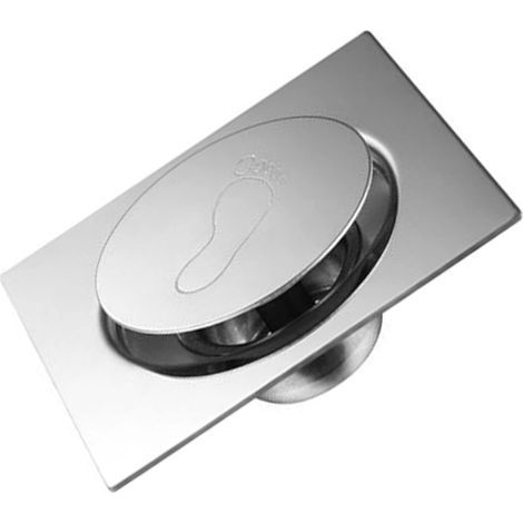 Caniveau de Douche, Siphon de Sol de Salle de Bain en Acier Inoxydable élégant Polyvalent épaissi pour Accessoires de Salle de Bain (1/5)
