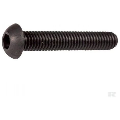 Tornillo alomado Allen 6x16 con brida 10.9 negro UNIVERSAL ISO7380ULF616B (1/2)