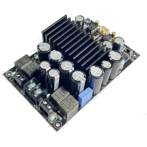 Beyamis Module amplificateur audio haute puissance 600 W, 2 canaux, avec interface d'entrée stéréo 3,5 mm (1/5)