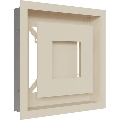Lüftungsgitter WIND 22x22 Creme (1/5)