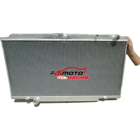 Radiador de aluminio, tamaño del núcleo 450 mm x 908,24 mm x 52 mm, compatible con Nissan GU Patrol Y61 2.8 3.0 TD 4.2L (1/3)