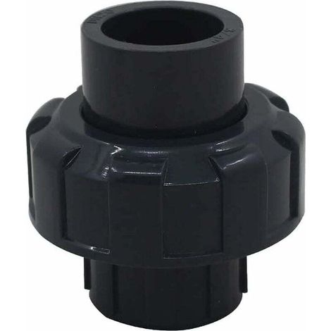 Raccord union pvc 32mm piscine manchon union pvc raccord pour pompe filtre，DN25 (Diamètre Intérieur 32mm)