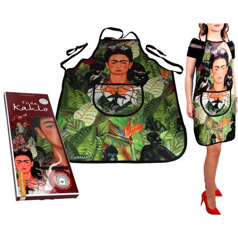 Küchenschürze - F. Kahlo, Selbstporträt (carmani)