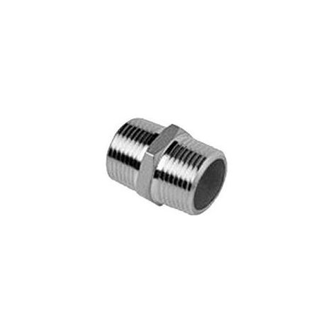 Vite doppia 1" AISI316 - ISO4144 280100316L - -  RACCORDERIE METALLICHE - - (1/2)