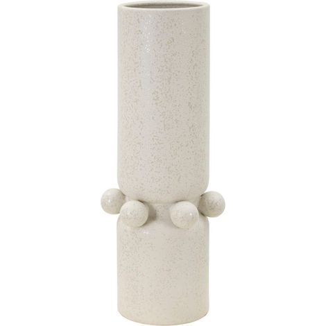 Vase décoratif en céramique crème, diam. 15,5x41 cm – Bubbles (1/5)