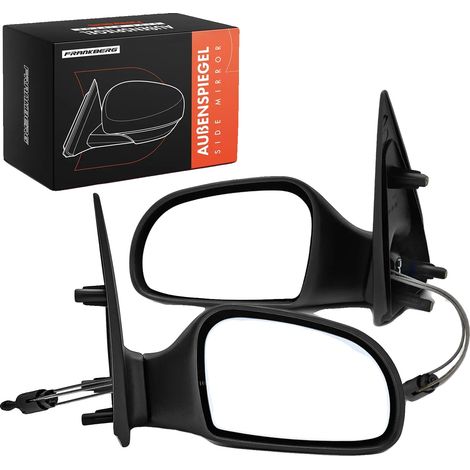 Miroir Extérieur, Plastique, Noir, Compatible avec Citroën Saxo (1996-2003), Convexe, Fonctionnement Manuel (1/5)