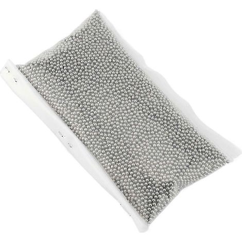 Perles de polissage en acier inoxydable (454 g), excellente capacité d'abrasion, compatibles avec le polissage de bijoux (2 mm). (1/5)