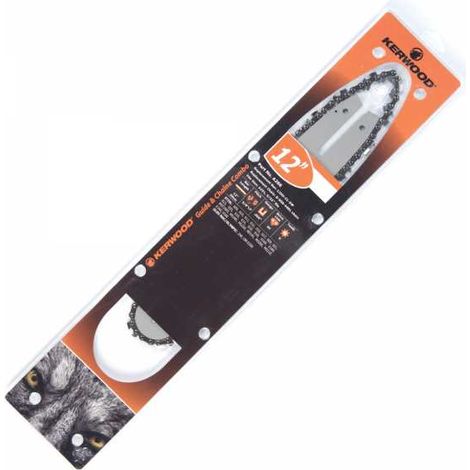 Kit Kerwood guide + chaîne tronçonneuse 30 cm, 3/8"LP 1,3 mm. 44 maillons (1/5)