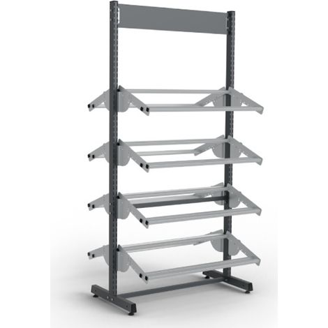 PROVOST - Présentoir Kombineo - Kit double face pour bacs et cartons en métal (1/2)