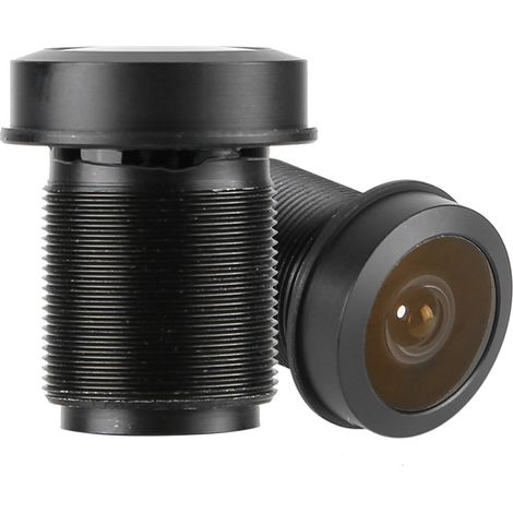 Objectif fisheye grand angle 1,44 mm 1/2,5" 5 MP HD 180° pour caméra de surveillance CCTV (1/5)