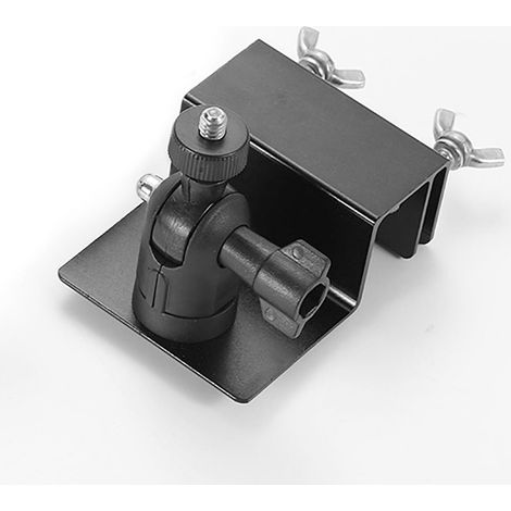 Support de gouttière pour appareil photo avec vis 1/4" réglable à 360° pour Eufy eufyCam 3, 3C, 2, 2C, 2C Pro, Wyze Cam Pan, Arlo Ultra 2 (1/5)