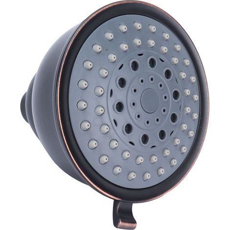 Tête de douche rétro haute pression G1/2 pouce, pulvérisateur de douche supérieur pour salle de bain (1/5)