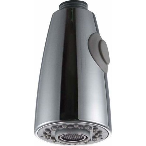 Ausziehbarer Brausekopf – 2-Funktions-Küchenarmatur – 1/2-Zoll-G-Anschluss – Chrom – 96 g (1/5)