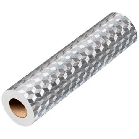 rouleau d'autocollants en aluminium, autocollants muraux en aluminium résistant à l'huile, autocollants anti-éclaboussures de cuisine, autocollants muraux, autocollants de comptoir (1/5)