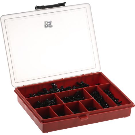 Kit de vis en Acier, 595 pièces, M3, M4, M5, M6 ( Prix pour 1 Kit )