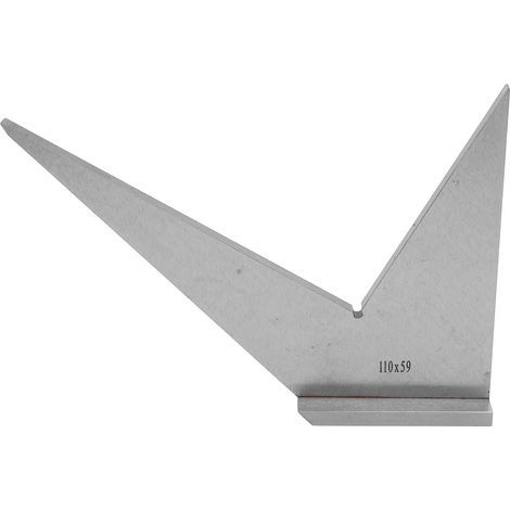 Équerre à Onglet Multi-Angle (30/45/90/120°) - Norme DIN 875/2 avec Base pour Machiniste