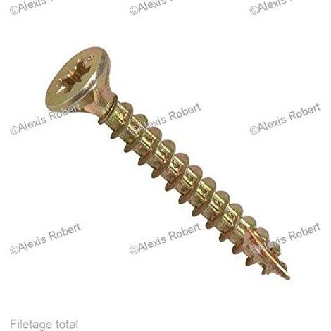 Rocket Holzschrauben 4,5 x 40 mm Box mit 500 Stück