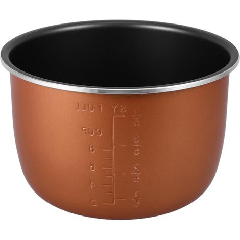 Cuiseur à riz de rechange pour cuisinière intérieure en aluminium Revêtement antiadhésif électrique Revêtement intérieur 4 l (1/5)