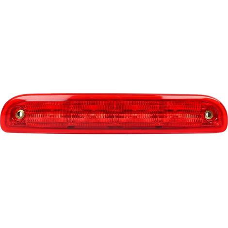 Conjunto de luz de freno trasera, diseño LED, fácil instalación, rojo. (1/2)
