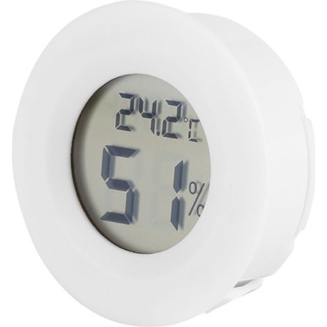 Thermomètre Hygromètre Numérique LCD pour Reptile, Mesure Température Humidité, Écran Digital Précis, Accessoire Terrarium (1/5)