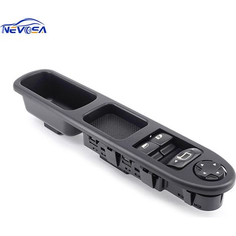 6554.QC applies to Peugeot 207 automotive parts: power window switch, electric window control switch. (1/4)