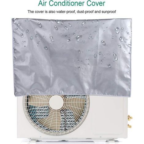 Housse étanche pour climatiseur extérieur (86 x 35 x 60 cm) (1/3)