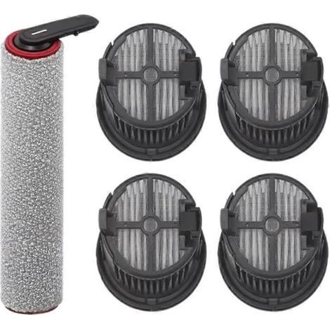 Kit de brosse rotative et filtre HEPA pour aspirateur eau et poussière Dreame Mova X4 Pro - Pièces détachées pour brosse principale et filtre d'aspirateur (1/5)