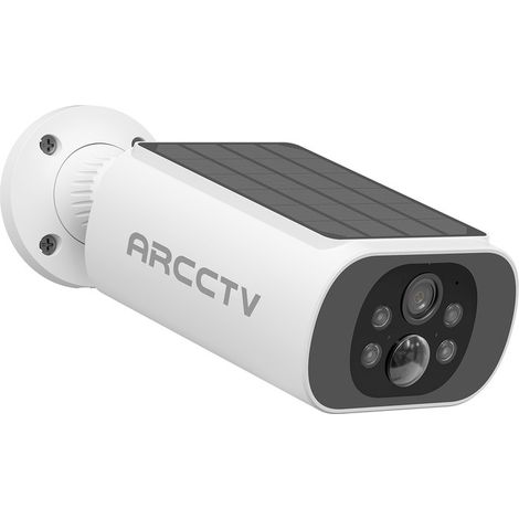 Cámaras de videovigilancia exteriore Cámara de Vigilancia Solar WiFi Exterior Inalámbrica de 4MP, compatible con el KIT de vigilancia ANRAN