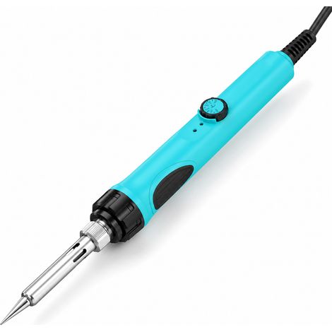 9-Piece 90 W Adjustable Soldering Iron for Portable DIY (1/5)