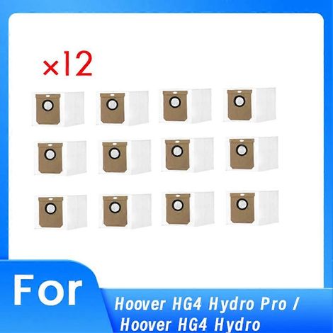 Lot de 12 pièces sacs à poussière pour Hoover HG4 Hydro Pro/Hoover HG4 Hydro balayeuse accessoires sacs à poussière Built vers Last et Work Well (1/5)
