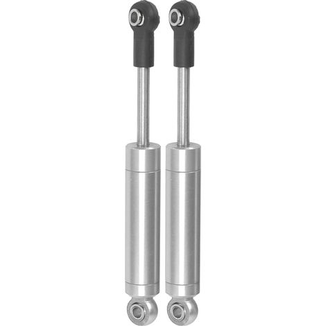 Amortisseur à ressort intégré en alliage d'aluminium 75003 de 92 mm pour voiture RC TRAXXAS/SLASH/2WD, couleur argent (1/5)