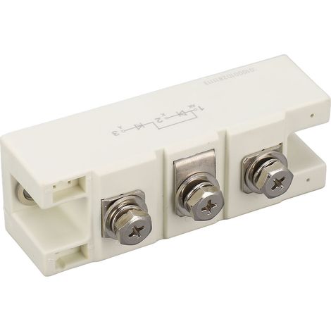 Pont Redresseur 132A 1600V, Module Diode Tri-terminal pour Redresseur de Puissance Semi-conducteur (1/5)