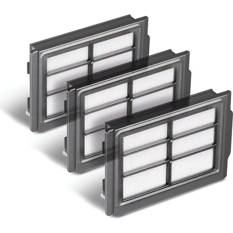 Pack de 3 filtros HEPA compatibles con Roomba Plus 405 y 505 Combo - Captura el 99,9% del polvo y los alérgenos (1/5)