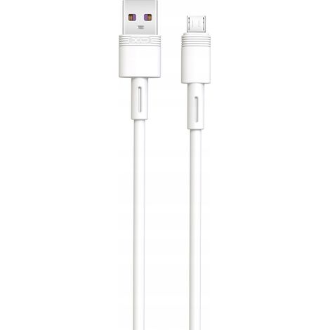 Cavo di ricarica XO USB - microUSB tipo B, 1 m, bianco (1/2)