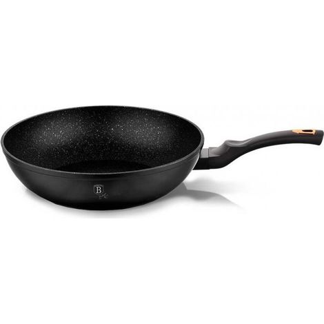 Patelnia granitowa WOK 28cm berlinger haus negro rosa BH-1638 (1/4)