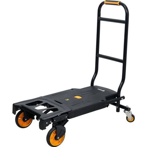 Vorel 78663, carretilla de carga, ideal para transportar materiales pesados, diseño robusto y fácil de manejar, 1 pieza. (1/2)