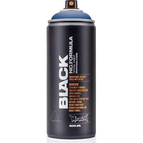 Bombe de peinture - Sorrento Blue - BLK-400-5270 - Montana Cans Black - 400ml - Graffiti (1/2)