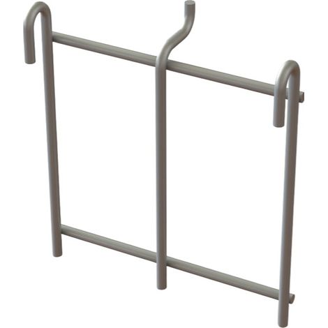 PROVOST - Crochet de fixation pour grilles de tableaux en inox - Charge jusqu'à 20/50 kg (1/2)