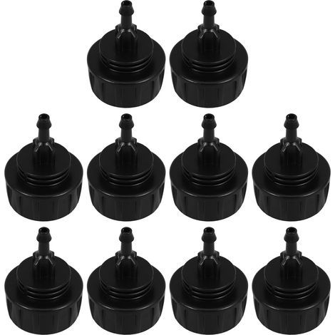 10er-Pack Schnellkupplungen für Tropfbewässerungsschläuche aus ABS mit G3/4-Innengewinde, Gartenbewässerungszubehör (1/5)