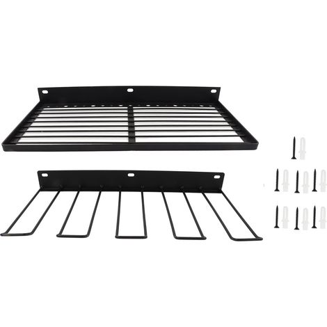 Wandmontierter Organizer für Elektrowerkzeuge, Werkzeugaufbewahrungsregal für die Garage, robust und langlebig, Bohrerhalter für 4 Bohrer (1/5)
