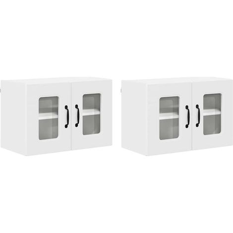 Maison Exclusive - Pannello lavastoviglie Kalmar 2 pcs Bianco 60 x 31 x 40 cm